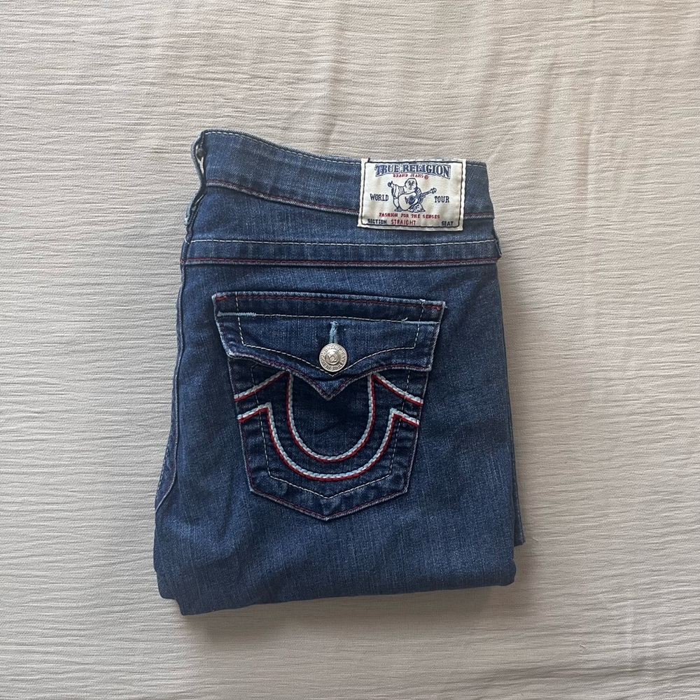 Red White Blue True Religion Jeans